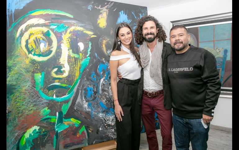 Marsha Ram, Emilio Chalita y Mario González. GENTE BIEN JALISCO/ JORGE SOLTERO