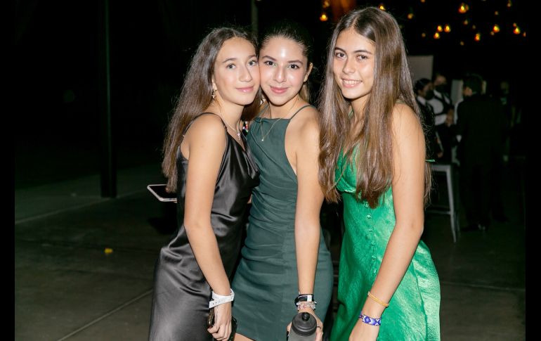 Ximena Morales, Renata Hernández y Lina Lavin. GENTE BIEN JALISCO/ JORGE SOLTERO