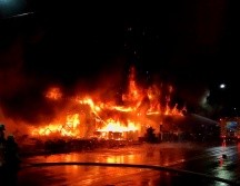 Tragedia. Hasta el momento, van 46 muertes contabilizadas por el incendio en Taiwán. EFE