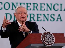 El Presidente de México, Andrés Manuel López Obrador, en su conferencia de prensa 