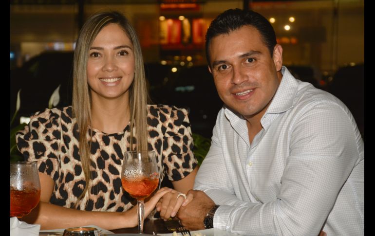 Abril Mendoza y David González GENTE BIEN JALISCO/MARIFER RACHED