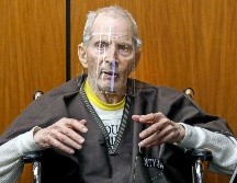 Robert Durst durante la audiencia permaneció prácticamente inmóvil en su silla de ruedas. AP/G. CORONADO