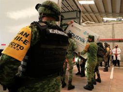 Aún no dan información sobre el inicio del envasado del biológico ruso en el país. EFE/L. Ramírez