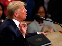 Trump alegó que no tendría por qué comparecer porque él no sabía nada sobre el enfrentamiento y tampoco había estado involucrado en la contratación de su personal de seguridad. AP/J. Scott