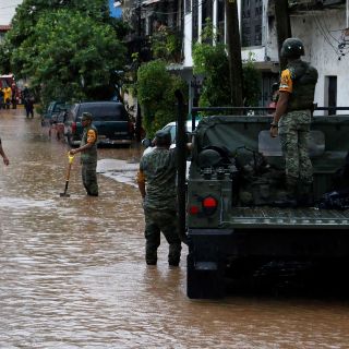 Municipio de Nayarit permanece inundado tras el paso de "Pamela"