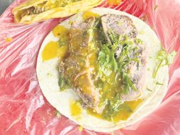 Tacos de lengua. ESPECIAL