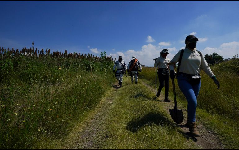 Voluntarios y autoridades buscan a desaparecidos. AP/F. Llano