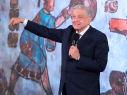 El Presidente López Obrador defendió la propuesta durante el evento de este sábado. EFE/Presidencia de México