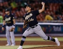 Adrián Guzmán, abridor por Jalisco, lanzó seis entradas casi perfectas, mas sus relevos no continuaron la buena labor. TWITTER/charrosbeisbol