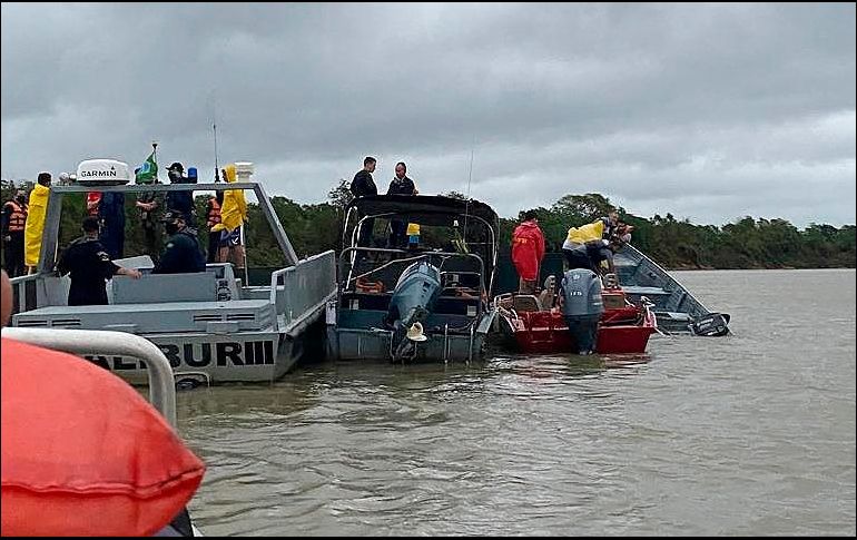 La mayoría de los muertos pertenecen a la misma familia. EFE/Bomberos Brasil