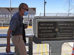 Cruce. Las fronteras terrestres México y Estados Unidos permanecían cerradas desde marzo de 2020. EFE
