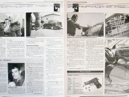 INVESTIGACIÓN.  Imágenes del día del asesinato y la recreación de los hechos en 2004. Alianza de medios mx