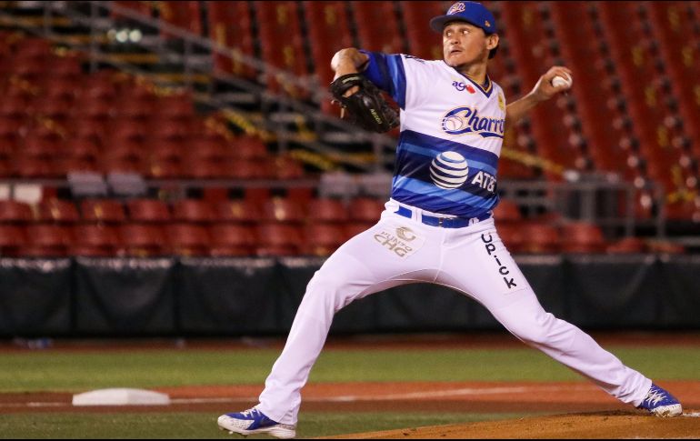 Orlando Lara, pitcher de los Charros de Jalisco. IMAGO7/F. Meza
