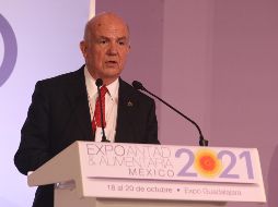 Vicente Yáñez participa en la inaguración de la Expo ANTAD 2021, que se realiza en Expo Guadalajara. EL INFORMADOR/A. Camacho