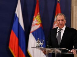 El ministro de Exteriores de Rusia, Serguéi Lavrov. EFE/ARCHIVO