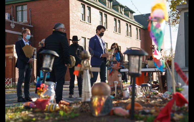 La visita de Trudeao se dio tras fuertes críticas por ignorar una invitación previa de la comunidad. AFP/A. Scotti-Office of the Prime Minister of Canada