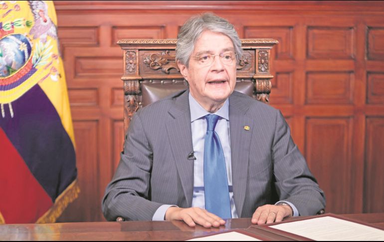 El presidente de Ecuador, Guillermo Lasso, ha tomado medidas extremas. EFE/J. Miranda