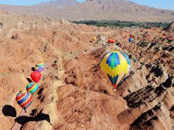 La policía de Israel reveló que el globo aerostático parece haber despegado con el hombre aferrado a la canasta. XINHUA / ARCHIVO