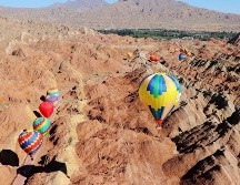 La policía de Israel reveló que el globo aerostático parece haber despegado con el hombre aferrado a la canasta. XINHUA / ARCHIVO