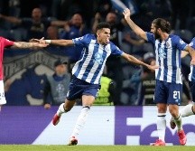 VITAL. El colombiano Luis Díaz fue el autor del tanto (minuto 65) que dejó los tres puntos en la ciudad portuguesa. AP/L. VIEIRA