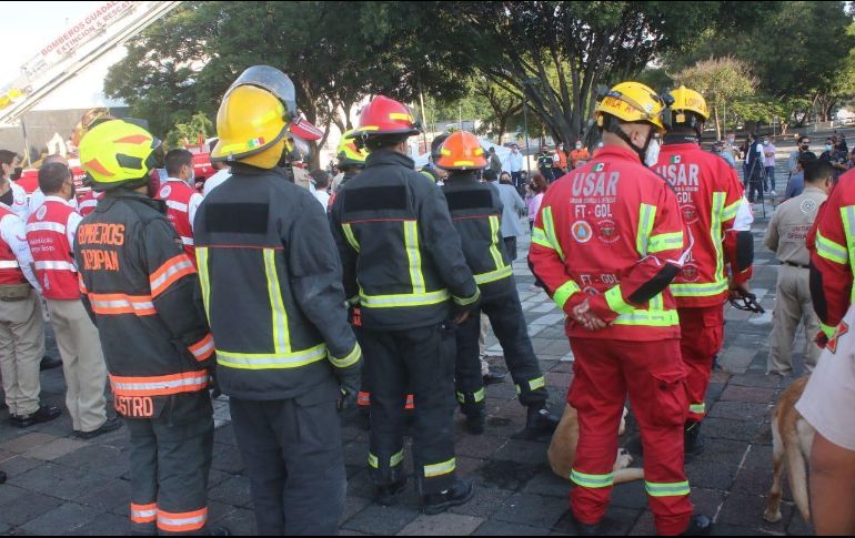 Autoridades destacaron la fuerza que tendrían intermunicipalmente. ESPECIAL / Bomberos Zapopan