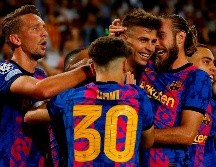 OXÍGENO. El equipo azulgrana llegaba a este encuentro sin derecho a fallo tras cosechar dos derrotas en sus dos primeros encuentros europeos. EFE/A. GARCÍA