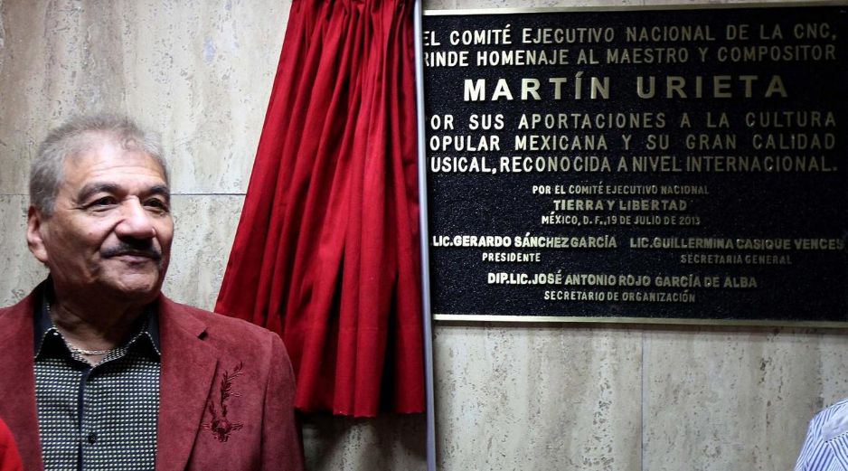 Martín Urieta escribió más de 20 éxitos interpretados por Fernández, como 