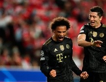 ENCENDIDO. Leroy Sané lideró la victoria de los Bávaros con un doblete. EFE/M. CRUZ