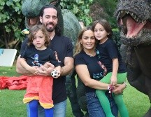 Salomón Martínez Gallardo Navarro, Salomón Martínez Gallardo Moyano, Karen Navarro y Juan Álvaro Martínez Gallardo Navarro GENTE BIEN JALISCO/CLAUDIO JIMENO