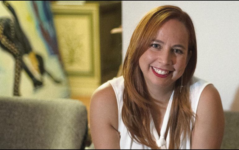 María Vargas. La artista se presenta en galería Mutante (López Cotilla 1937), con la exposición “Mapas Imposibles”. Cortesía