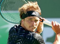 De vuelta. Alexander Zverev tendrá la oportunidad de refrendar su título en Acapulco, pero estará amenazado. AFP/ M. Stockman