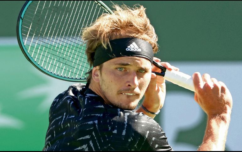 De vuelta. Alexander Zverev tendrá la oportunidad de refrendar su título en Acapulco, pero estará amenazado. AFP/ M. Stockman