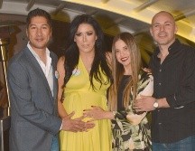 Juan Carlos Soto, Adriana Fregoso, Lore Peña y Chagüin Navarro. GENTE BIEN JALISCO/ MARIFER RACHED