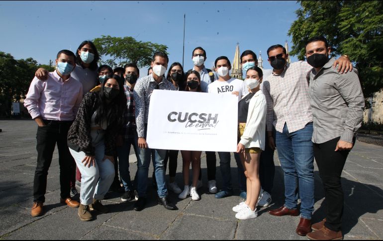 Se instalarán cada jueves en Plaza Liberación para atender a la ciudadanía como parte de la iniciativa “CUCSH le entra”. EL INFORMADOR / A. Camacho