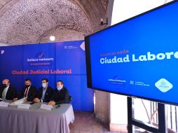 En la presentación del Ciudad Laboral se informó que su construcción tendrá un costo de 400 millones de pesos. ESPECIAL/Secretaría de Trabajo y Previsión Social