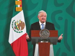 López Obrador. El Presidente hizo esas declaraciones durante su conferencia matutina. SUN/H. García