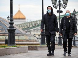Este viernes, Rusia registró un nuevo récord de casos y decesos por COVID-19, con mil 64 muertes y 37 mil 141 contagios reportados en las últimas 24 horas. AFP / A. Nemenov
