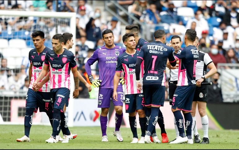 Rayados suma 20 puntos como resultado de cinco victorias, cinco empates y cuatro derrotas, que en este momento lo tienen fuera de la clasificación directa a la Liguilla. IMAGO7