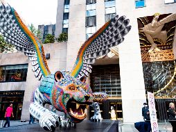 Con alebrijes monumentales, Oaxaca conquista Nueva York