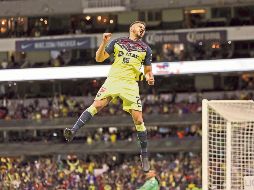 Eufórico. Henry Martín marcó el gol de la calificación directa a Liguilla de las Águilas. Imago7