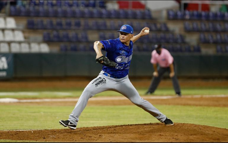 Orlando Lara mantuvo un duelo de pitcheo frente a Marco Carrillo, pero el relevo permitió dos cuadrangulares. TWITTER/charrosbeisbol