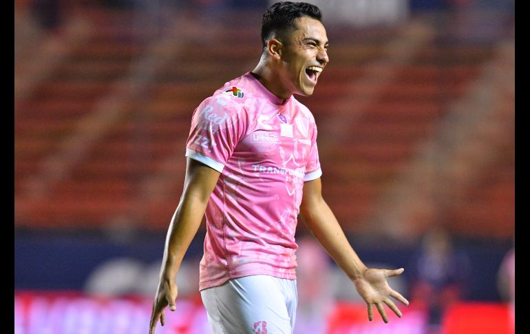 PREMIO. Jairo Torres lleva varias actuaciones notables y en este partido marcó el 5-1 que le inyectó tranquilidad a los Rojinegros. IMAGO7