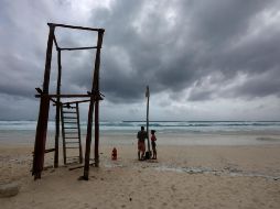 Rick. El huracán se acerca a las costas de Guerrero. Archivo/ EFE/Alonso Cupul