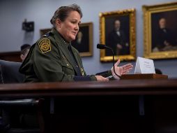 La que fuera jefa de la CBP Carla Provost, tuvo que testificar ante el Congreso por ese incidente y alegó que solo pertenecía a esa comunidad digital para estar en contacto con los empleados. EFE / ARCHIVO