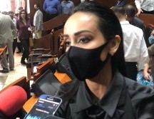 Claudia Murguía Torres, que será la presidenta del Grupo Parlamentario del PAN, negó que su fracción llegue debilitada al perder tres curules. EL INFORMADOR/R. Rivas