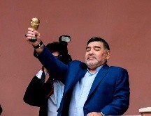 La Fiscalía de Argentina continúa revisando el caso de la muerte de 'El Diego'. AFP/ARCHIVO