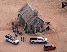 Alec Baldwin mató accidentalmente a Halyna Hutchins durante el rodaje de una película. AP / J. Hong