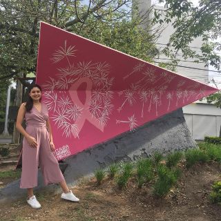 Pintando de rosa la ciudad: Claudia Navarro Macías