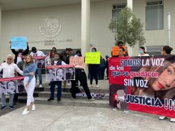 Familiares se manifestaron durante la audiencia de Yigal 
