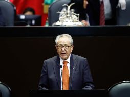 Jorge Alcocer Varela, secretario de Salud federal, acudió a comparecer a la Cámara de Diputados en el marco de la glosa del tercer informe de AMLO. SUN/D. Sánchez
